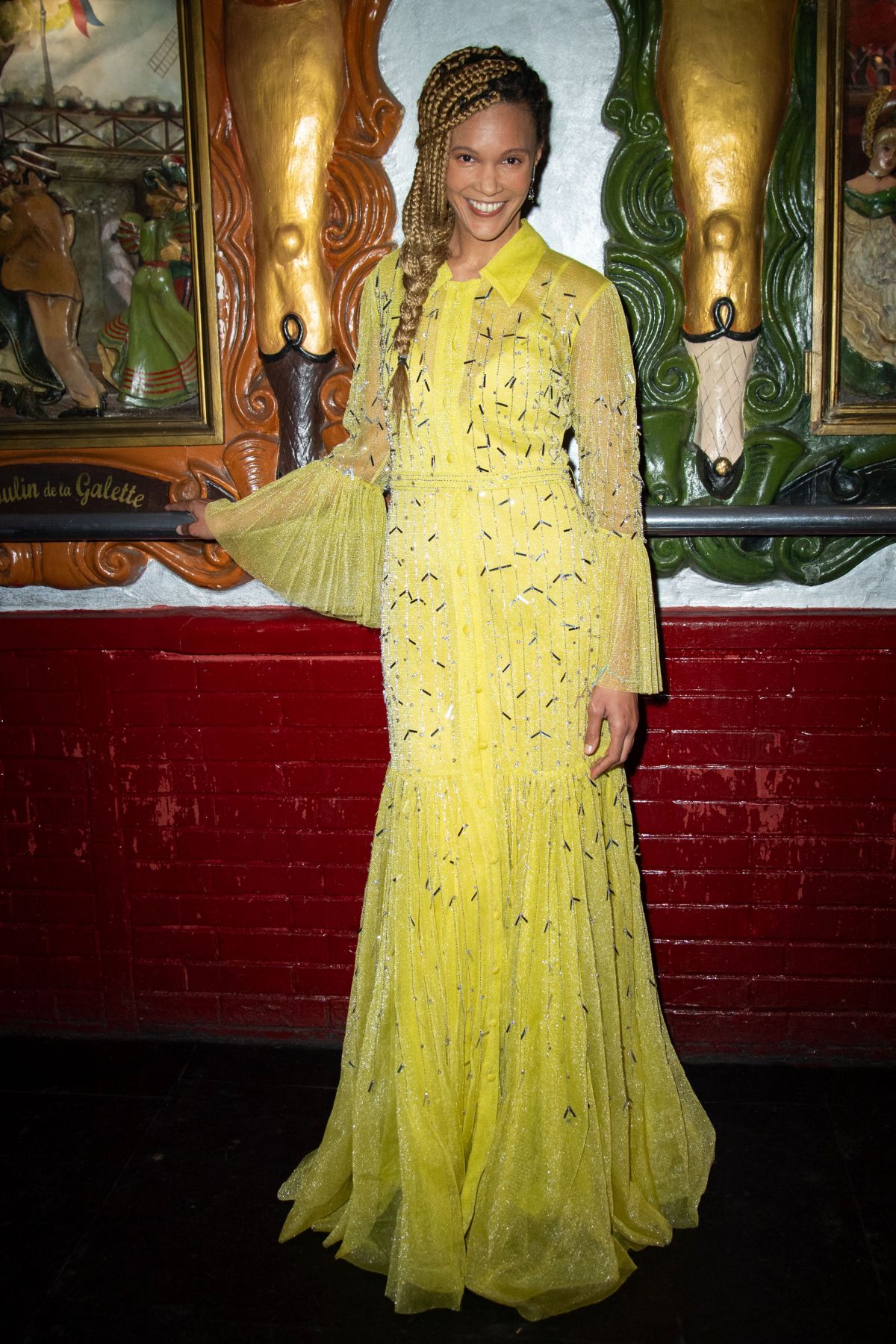 Amanda Scott at Christophe Guillarme Front Row in Paris, February 2024