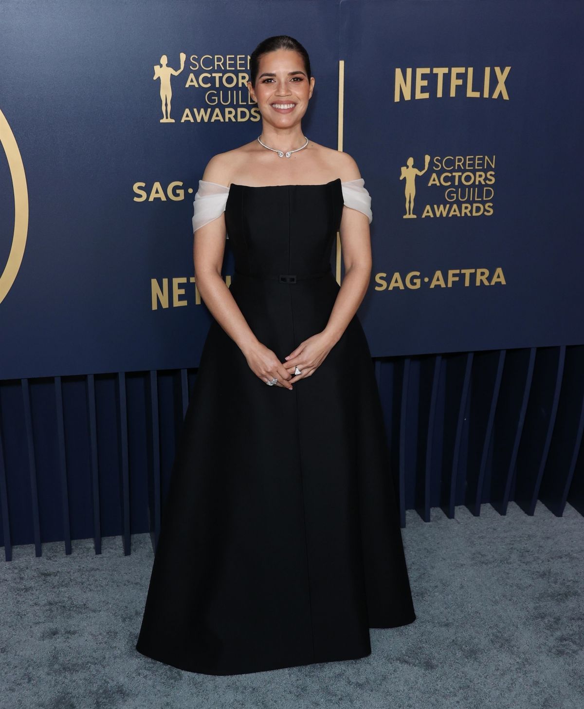 America Ferrera at 30th Annual Screen Actors Guild Awards, February 2024