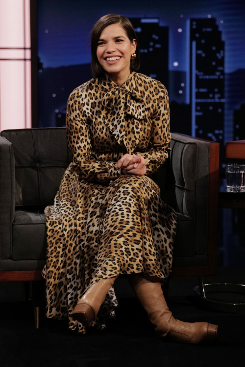 America Ferrera at Jimmy Kimmel Live, February 2024 1