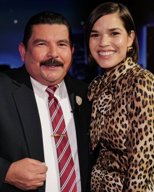 America Ferrera at Jimmy Kimmel Live, February 2024 6