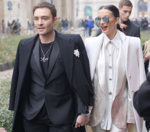 Amy Jackson Arrives at Genny Fashion Show at Milan Fashion Week, February 2024 3