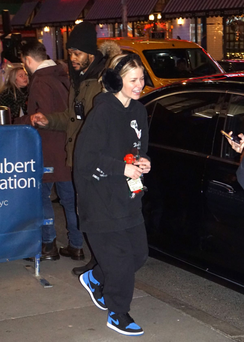 Ariana Madix Signing Autographs Outside Ambassador Theater in New York, February 2024 2