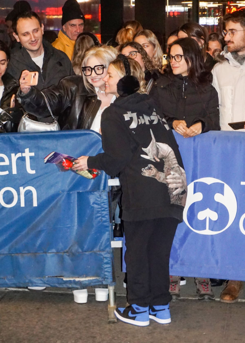 Ariana Madix Signing Autographs Outside Ambassador Theater in New York, February 2024 3