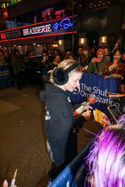 Ariana Madix Signing Autographs Outside Ambassador Theater in New York, February 2024 5