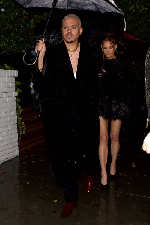 Ashlee Simpson and Evan Ross Arrive at Gucci’s Grammys After-Party, February 2024 2