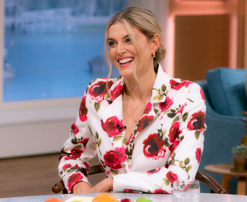 Ashley James at This Morning TV Show in London, February 2024 1