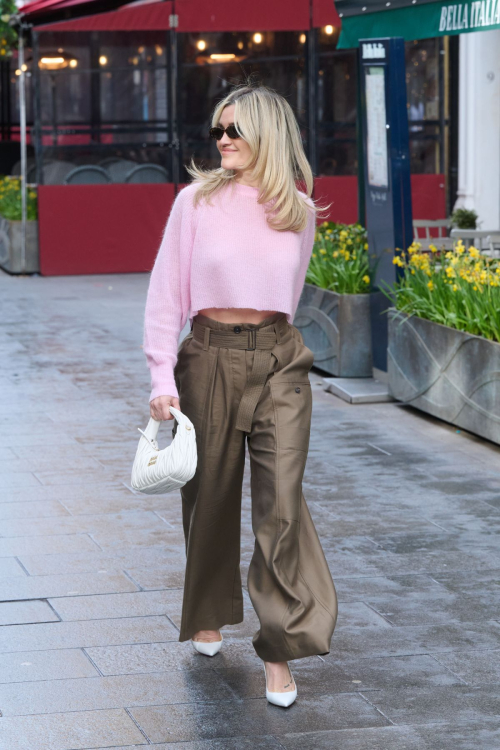 Ashley Roberts Leaves Global Radio Studios in London, February 2024 2