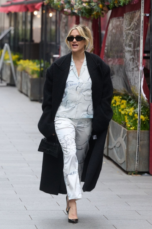 Ashley Roberts Leaves Heart Breakfast Show in London, February 2024 2