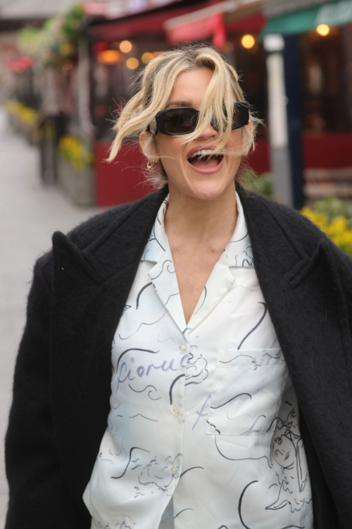 Ashley Roberts Leaves Heart Breakfast Show in London, February 2024 5