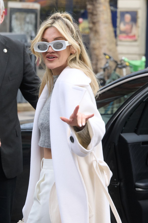 Ashley Roberts Leaving Global Radio Studios in London, February 2024 2