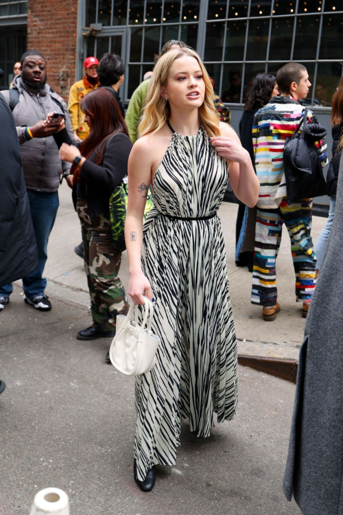 Ava Phillippe Arrives at Proenza Schouler Fashion Show, February 2024 5