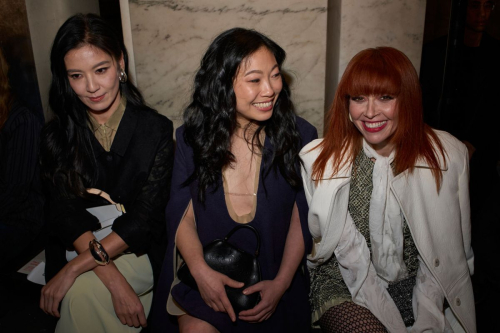 Awkwafina at Tory Burch Fashion Show, February 2024 1