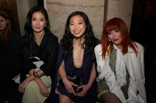 Awkwafina at Tory Burch Fashion Show, February 2024 3