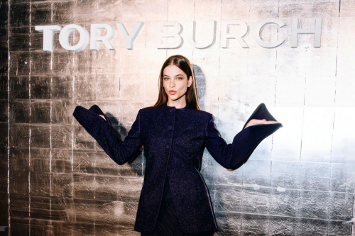 Barbara Palvin at Tory Burch Fall 2024 Show, February 2024 1