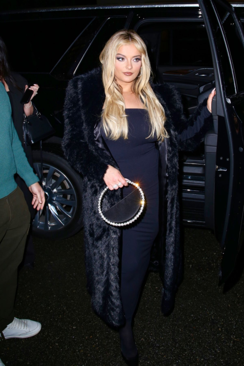 Bebe Rexha Arrives at Warner Bros Music Pre-Grammy Party in Los Angeles, February 2024 1