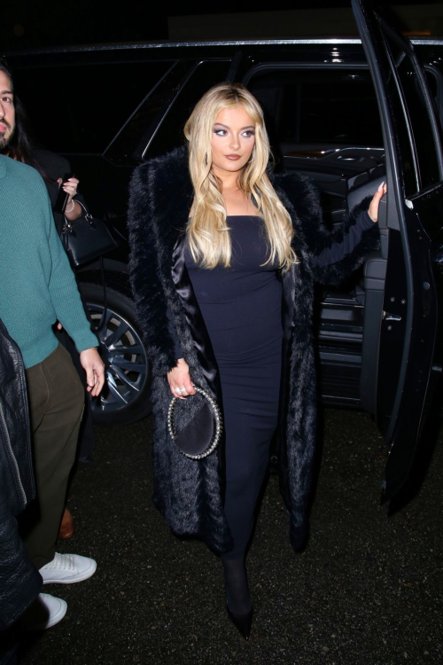 Bebe Rexha Arrives at Warner Bros Music Pre-Grammy Party in Los Angeles, February 2024 4