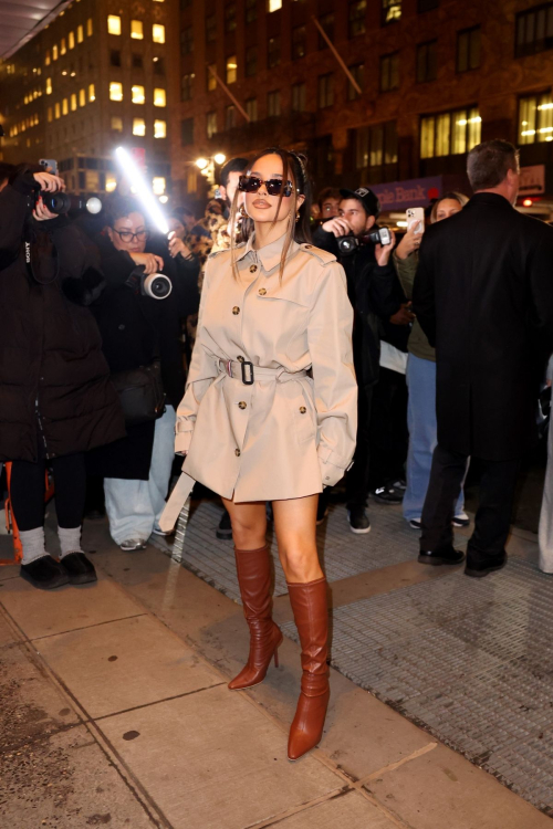 Becky G Arrives at Tommy Hilfiger Show at New York Fashion Week, February 2024 2