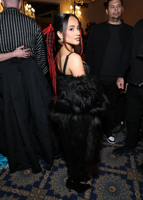 Becky G at Christian Cowan Fashion Show at NYFW in New York, February 2024 4