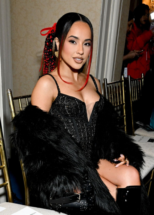 Becky G at Christian Cowan Fashion Show at NYFW in New York, February 2024 6