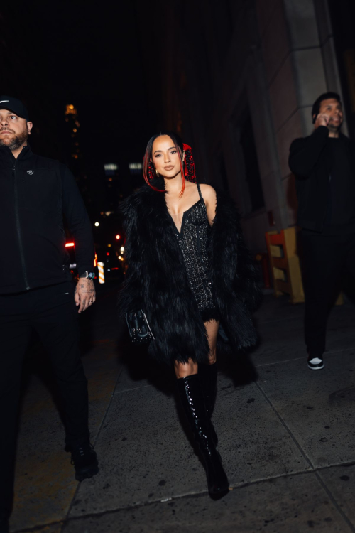 Becky G at Christian Cowan Fashion Show in New York, February 2024 1