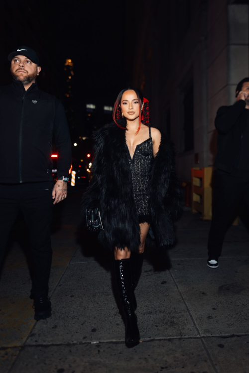 Becky G at Christian Cowan Fashion Show in New York, February 2024 2