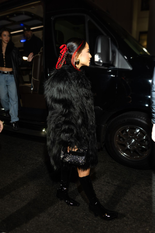 Becky G at Christian Cowan Fashion Show in New York, February 2024 3