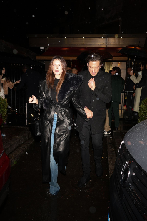 Bella Thorne Arrives at Red Room Club, Milan, February 2024 3