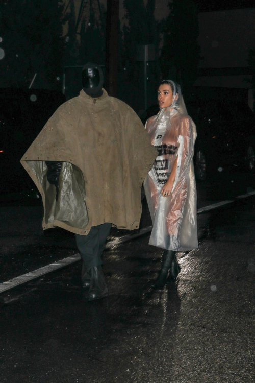 Bianca Censori and Kanye West at Studio Session in Los Angeles, February 2024 9