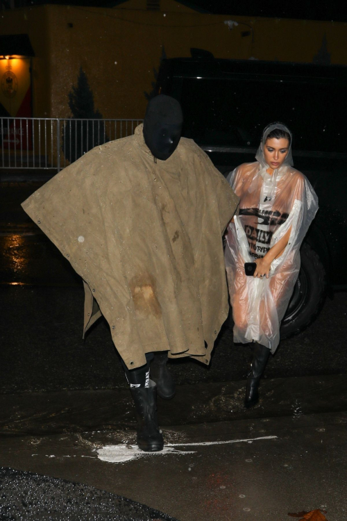 Bianca Censori and Kanye West at Studio Session in Los Angeles, February 2024 4