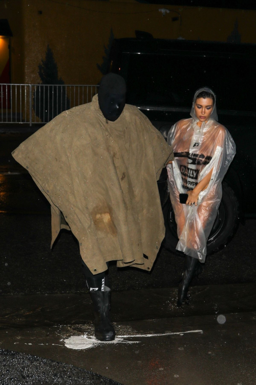 Bianca Censori and Kanye West at Studio Session in Los Angeles, February 2024 8