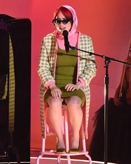 Billie Eilish Performs at Grammy Awards in Los Angeles, February 2024 4