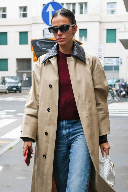 Bruna Marquezine at Milan Fashion Week, February 2024