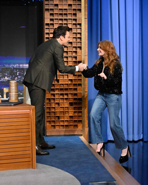 Bryce Dallas Howard at Tonight Show in New York, January 2024 4