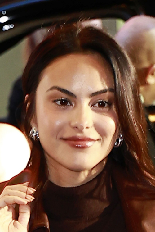 Camila Mendes Arriving at CBS Morning Show in New York, February 2024 3