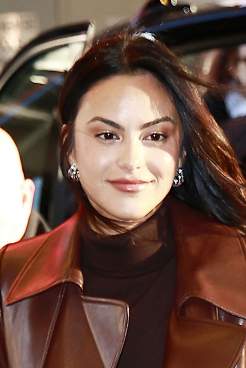 Camila Mendes Arriving at CBS Morning Show in New York, February 2024 5