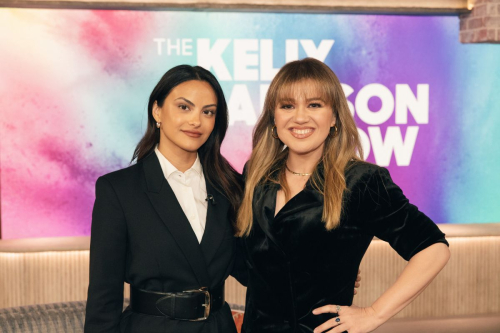 Camila Mendes at Kelly Clarkson Show in New York, February 2024