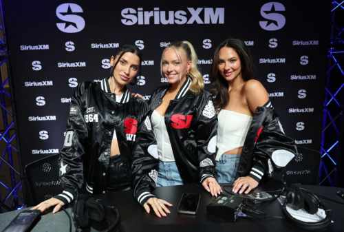 Camille Kostek at SiriusXM at Super Bowl LVIII in Las Vegas, February 2024 2