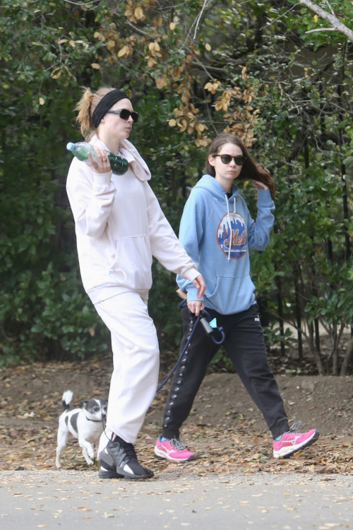 Cara Delevingne and Minke Hiking with Their Dog in Hollywood Hills, January 2024 9