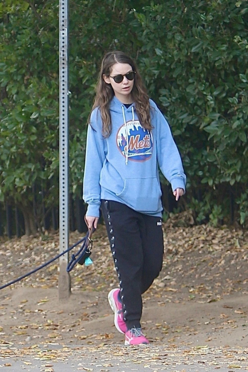 Cara Delevingne and Minke Hiking with Their Dog in Hollywood Hills, January 2024 5