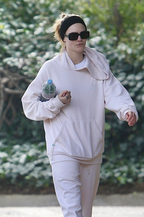 Cara Delevingne and Minke Hiking with Their Dog in Hollywood Hills, January 2024 8