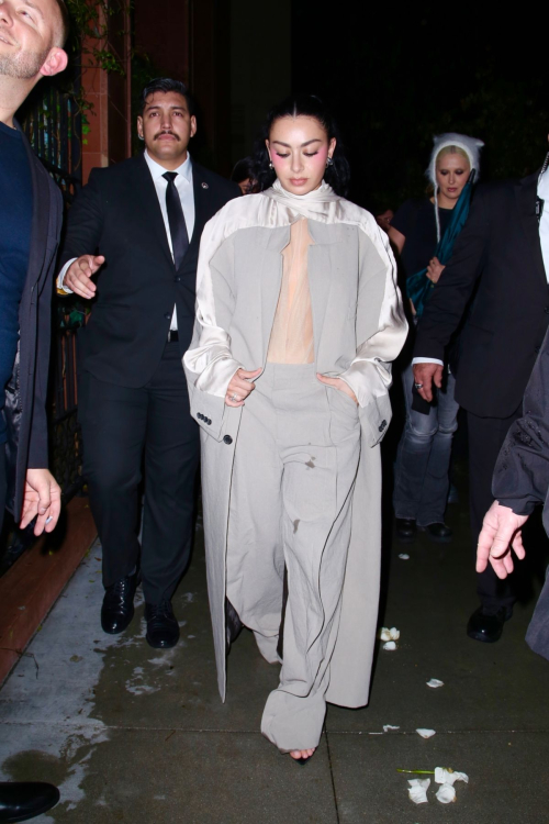 Charli XCX Arrives at Warner Bros Music Pre-Grammy Party in Los Angeles, February 2024 5