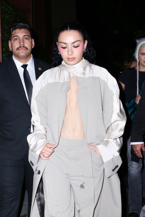 Charli XCX Arrives at Warner Bros Music Pre-Grammy Party in Los Angeles, February 2024 6