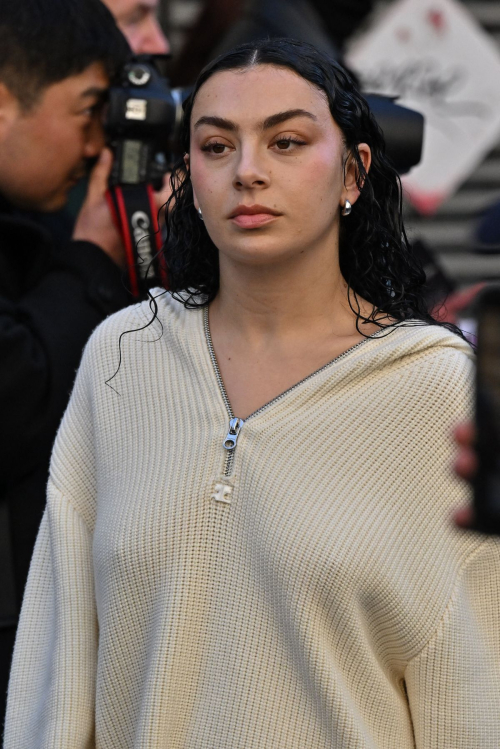 Charli XCX at Courreges Fashion Show Paris Fashion Week, February 2024 2