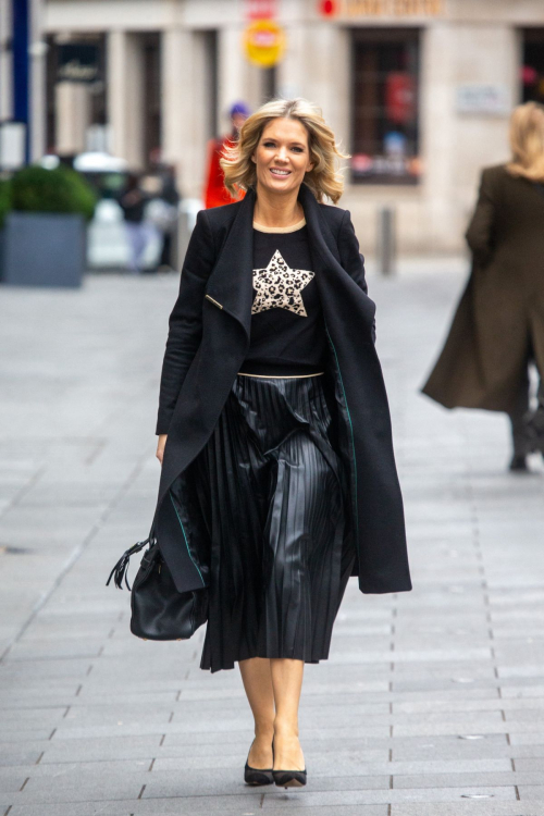 Charlotte Hawkins Outside Global Radio in London, January 2024 3