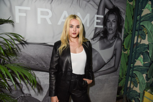 Charlotte Lawrence at Frame Denim Fashion Week Dinner, February 2024 5