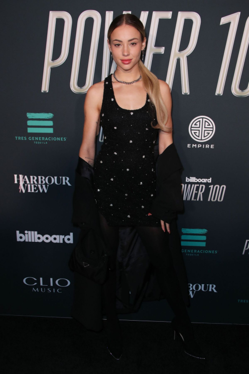 Charly Jordan at Billboard Power 100 Event in Hollywood, January 2024