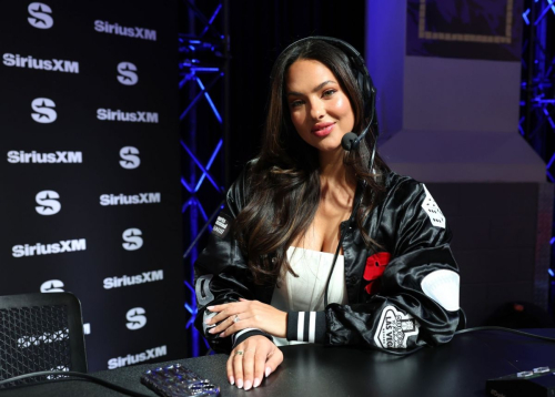 Christen Harper at SiriusXM at Super Bowl LVIII in Las Vegas, February 2024 2