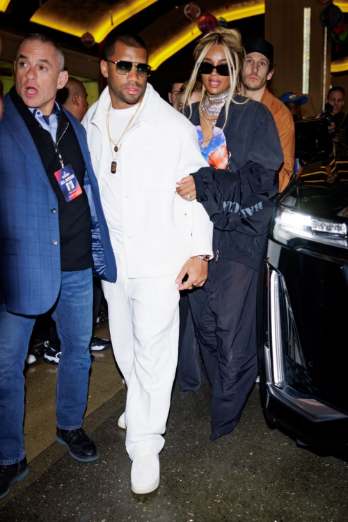 Ciara Leaves Fanatics Party in Las Vegas, February 2024 5