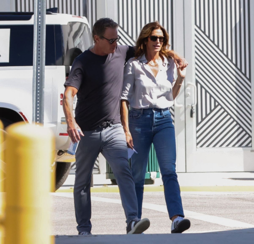 Cindy Crawford and Rande Gerber Celebrate Valentine's Day, February 2024