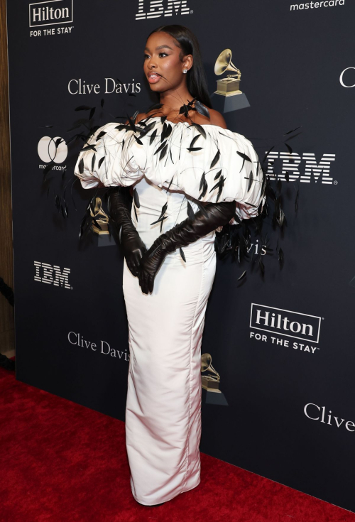 Coco Jones at Clive Davis Pre-Grammy Gala in Los Angeles, February 2024 2